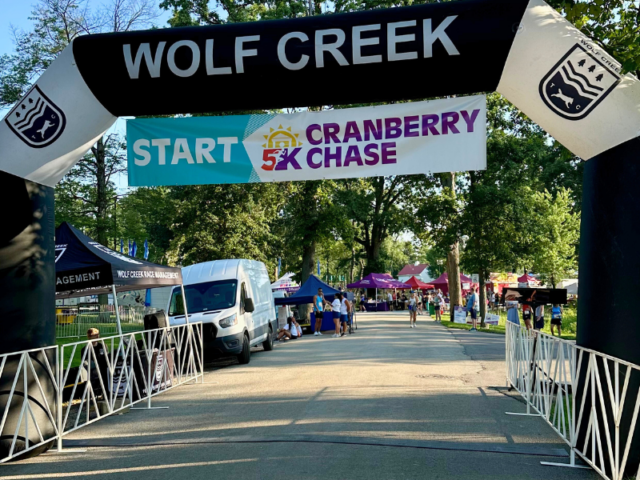 White French Barricade Rental for Running Races & Endurance Events | Wolf Creek Race Management